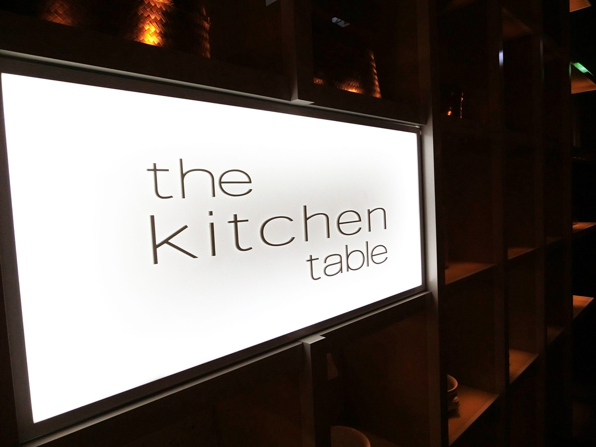 the kitchen table - W Taipei