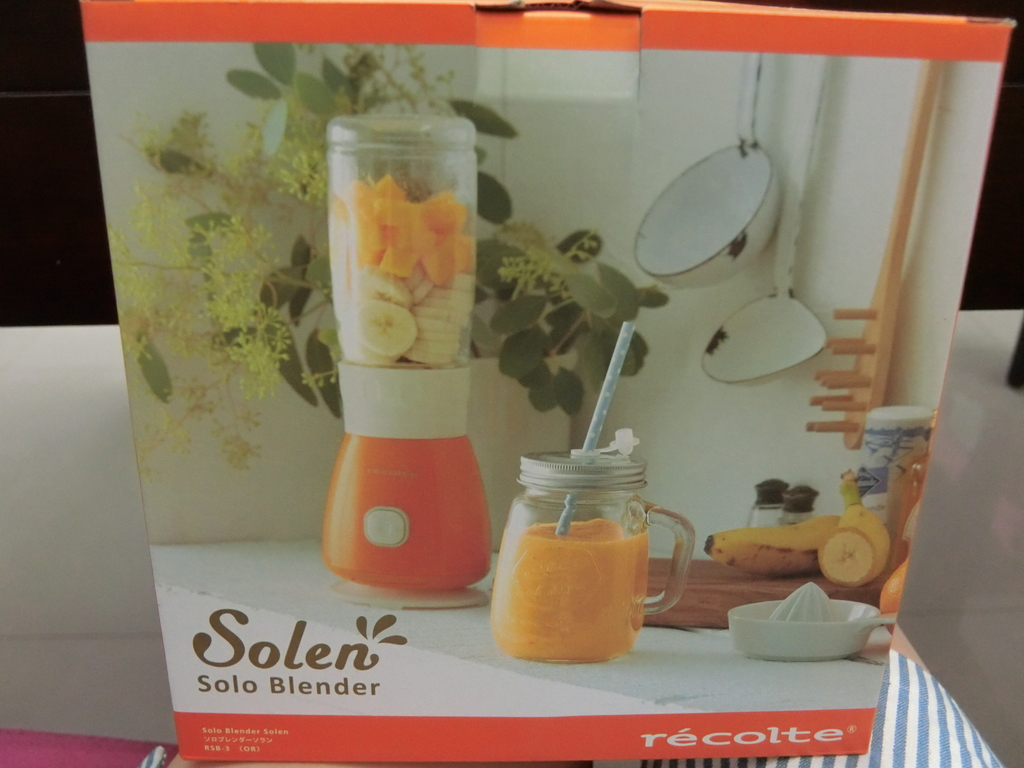 「3C」ecolte 日本麗克特 Solo Blender Solen 復古果汁機