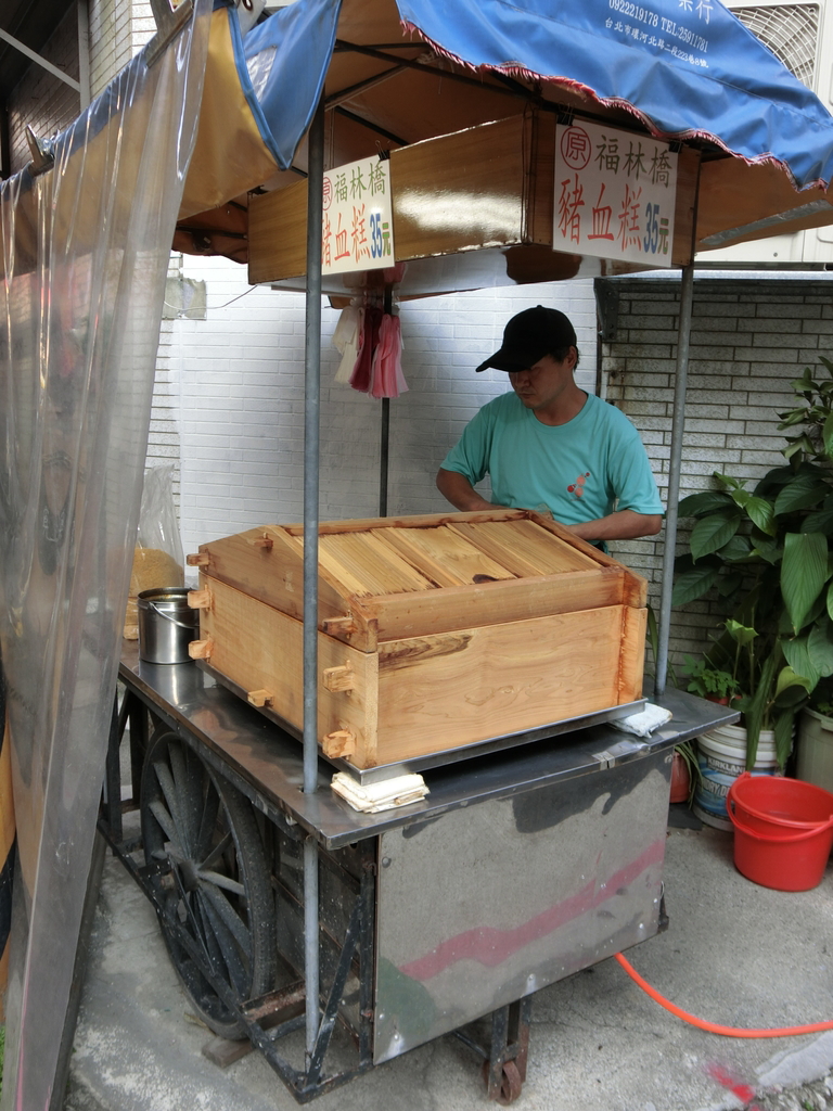 「捷運：士林站」福林橋豬血糕