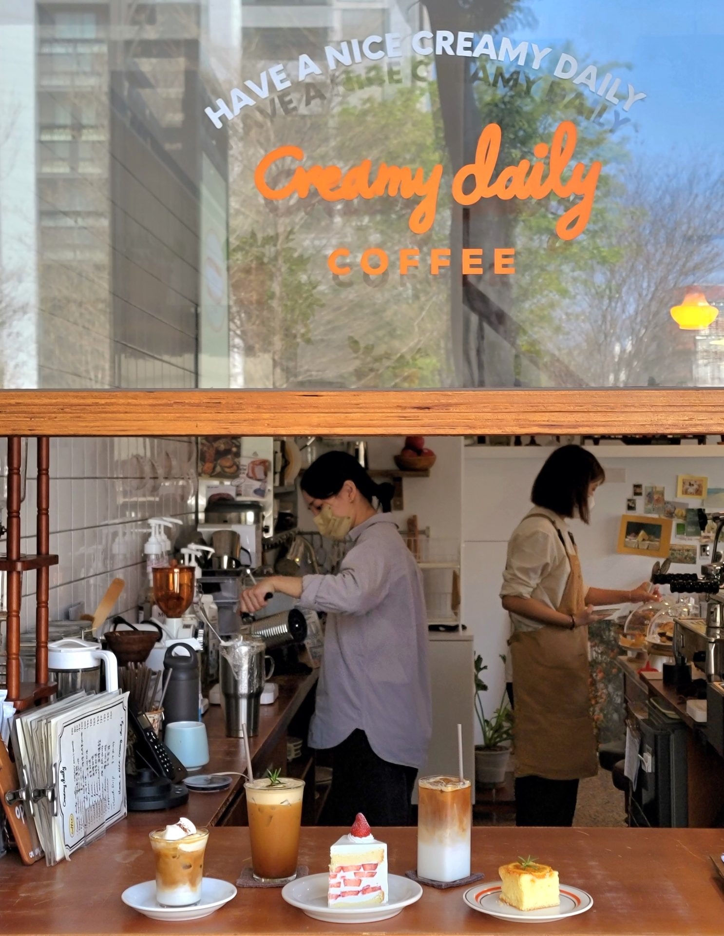 「台中」creamydaily_cafe 韓系咖啡廳