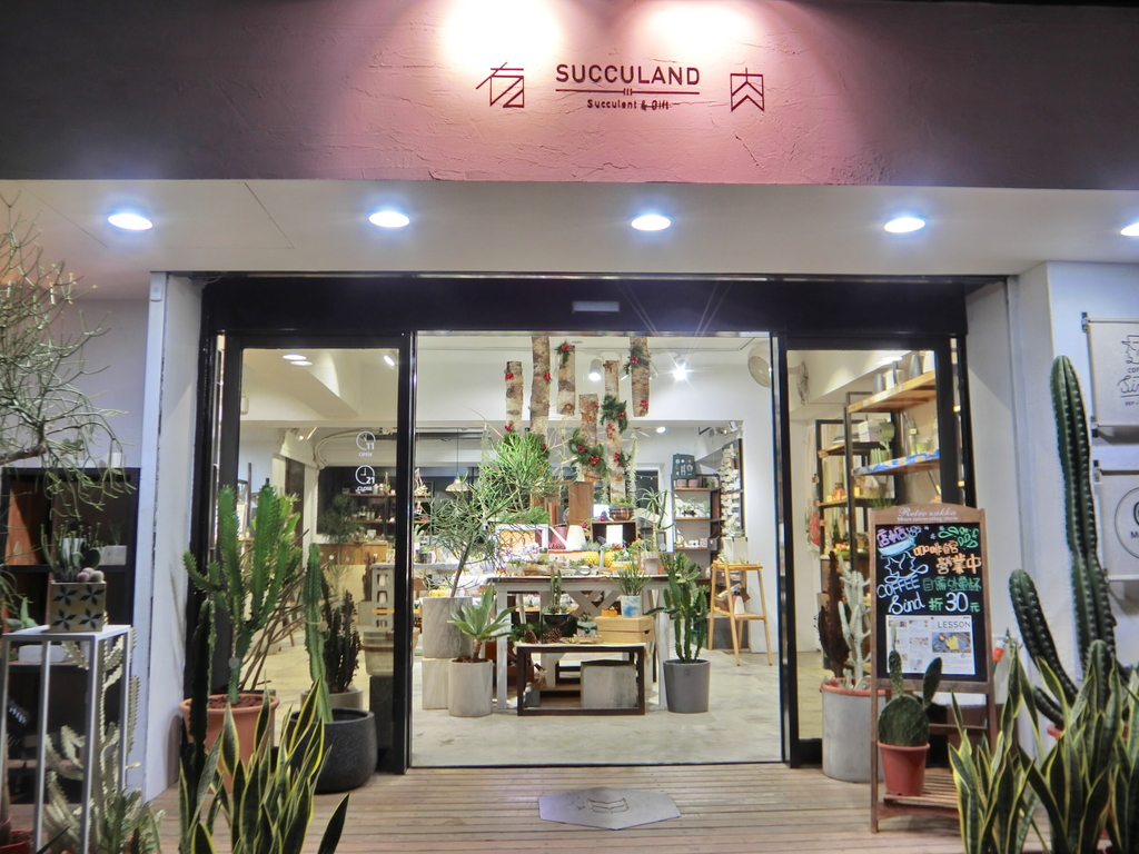 捷運大安站「有肉 Succulent」多肉植物與設計盆器搭配的禮品店 &amp;Gift    「Coffee Sind  」